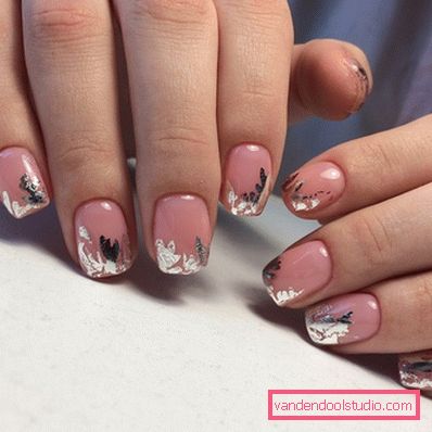 Genialny manicure z folią na lata 2019-2020