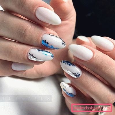 Genialny manicure z folią na lata 2019-2020