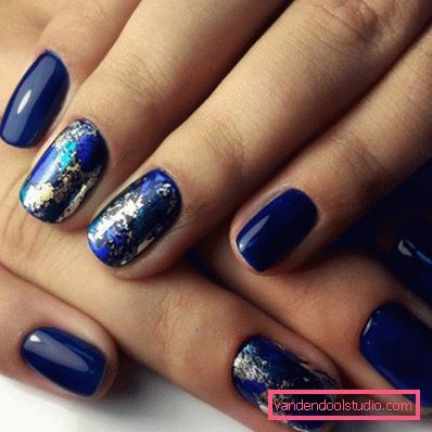 Genialny manicure z folią na lata 2019-2020