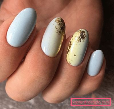 Genialny manicure z folią na lata 2019-2020