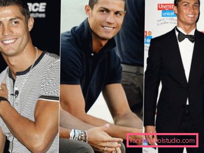 Wszystkie fryzury Cristiano Ronaldo