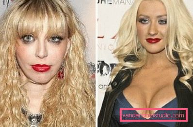 Courtney Love i Christina Agiller
