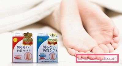 efekt po japońskich skarpetkach do pedicure efekt po japońskich skarpetkach do pedicure